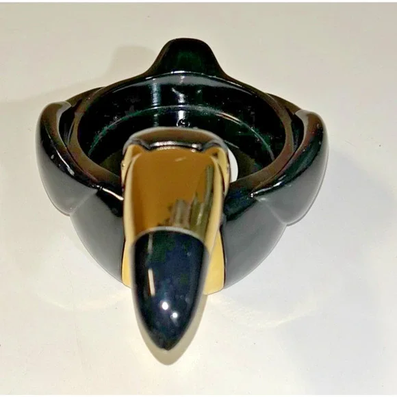 Bath & Body Works Large Candle Holder 3-Wick 14.5 oz GOLD & BLACK MODERN TOUCAN - Picture 3 of 10